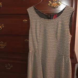 Black and white dress